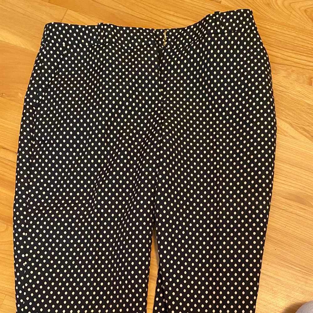 Kate Spade Black and White Polka Dot Garment